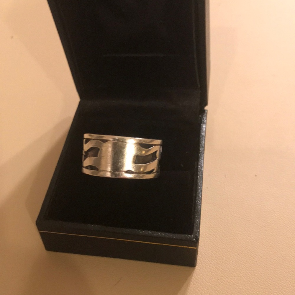Solid Silver Ring - image 2